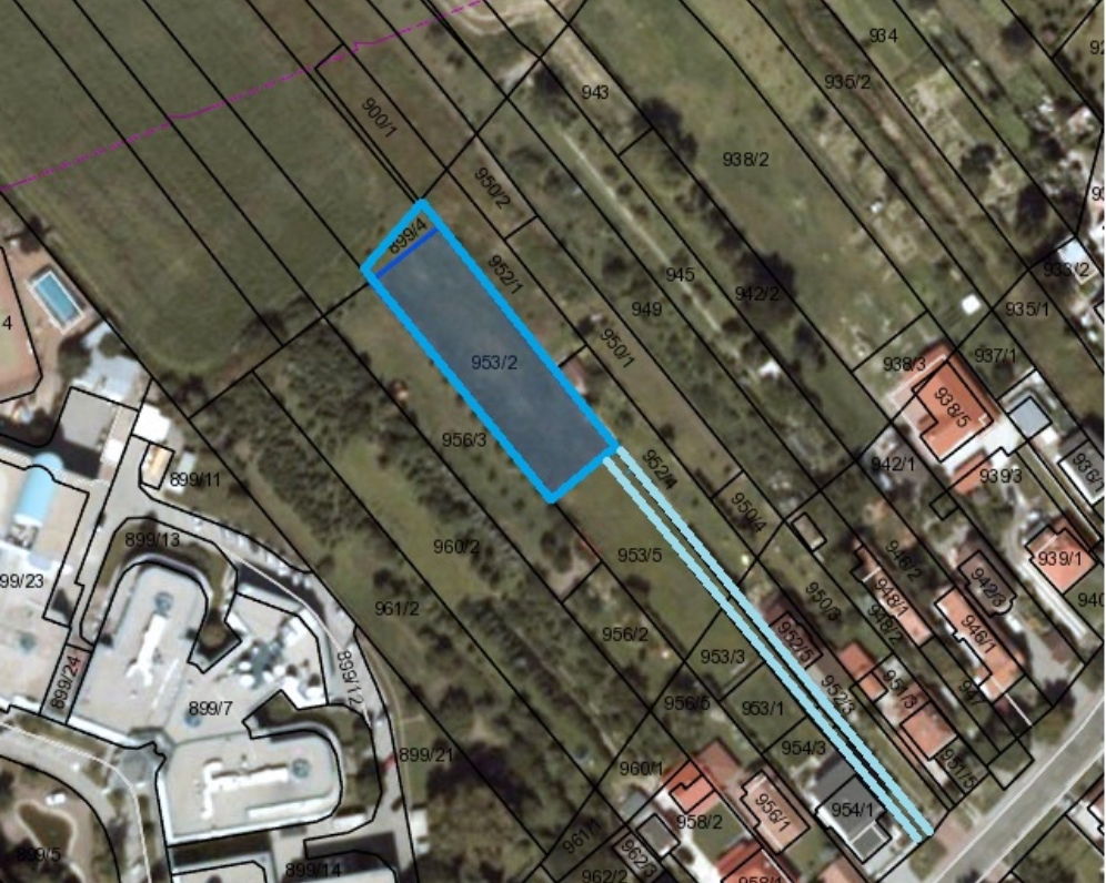 POZEMOK PRE RODINNÝ DOM ZÁHORSKÁ BYSTRICA